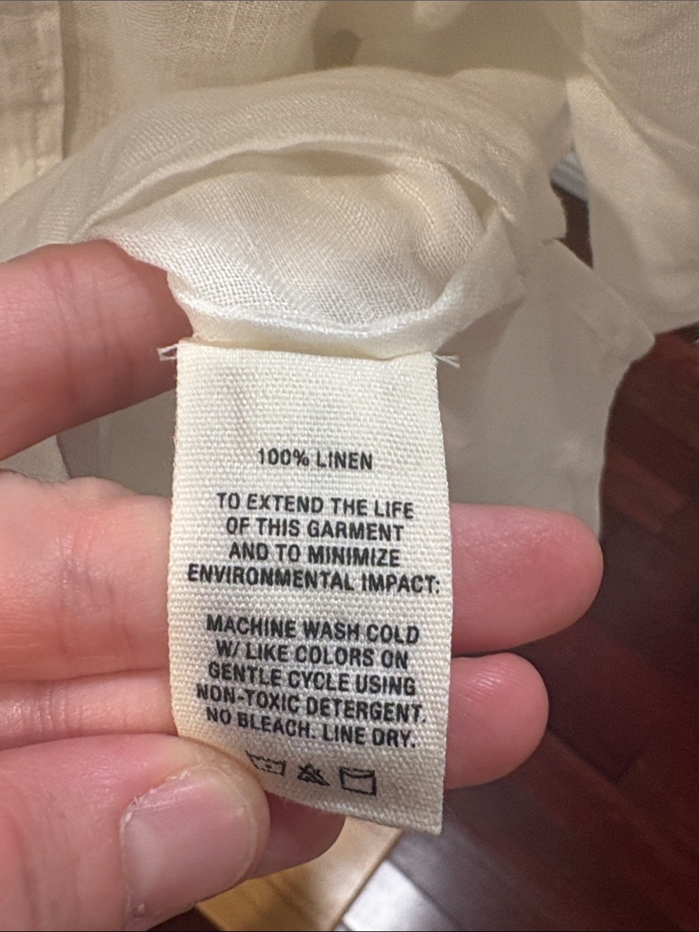 Alex Mill M 100% Linen Utility Shirt in White Linen Shirt with Chest Pockets - Picture 7 of 11